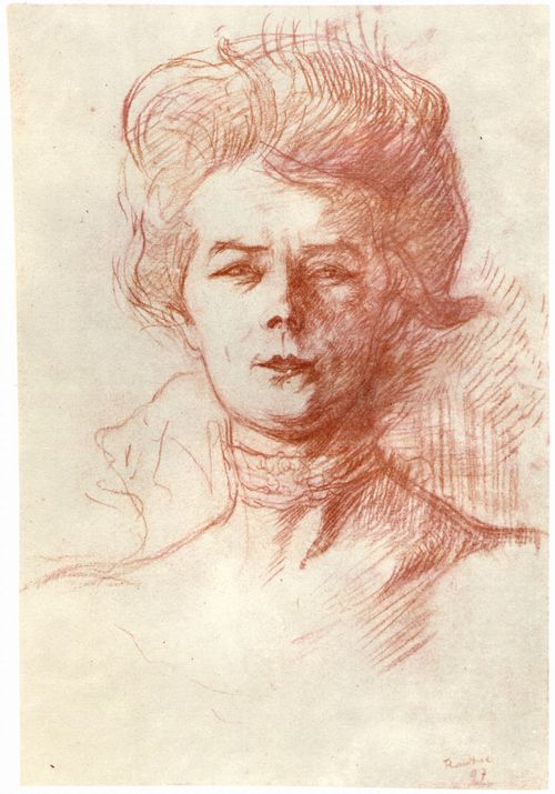 Toulouse-Lautrec, Henri de: Portr�t der Jane Avril