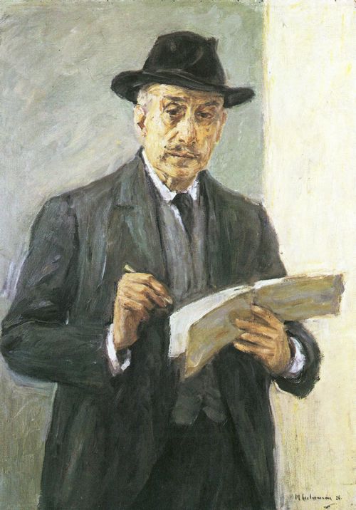 Liebermann, Max: Selbstbildnis