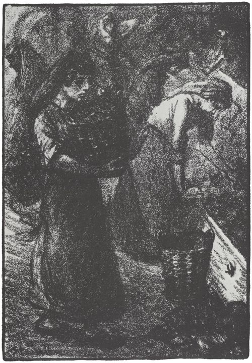 Steinlen, Theophile Alexandre: W�scherinnen