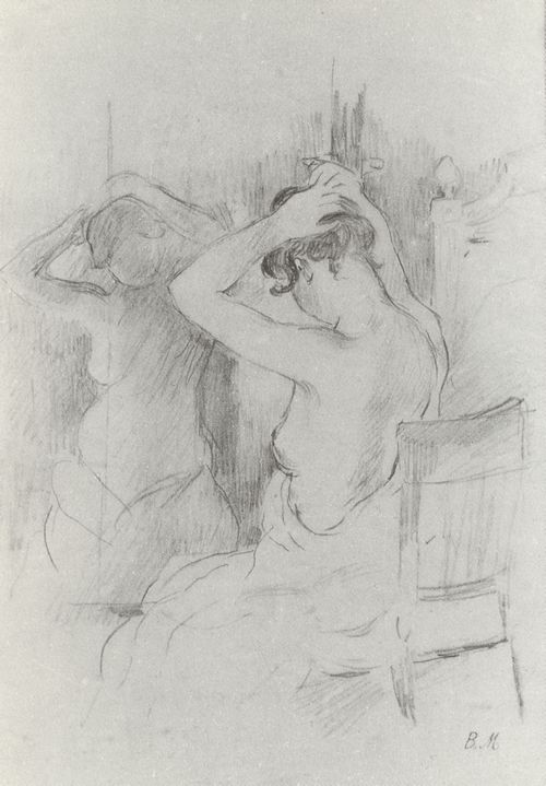 Morisot, Berthe: Vor dem Spiegel