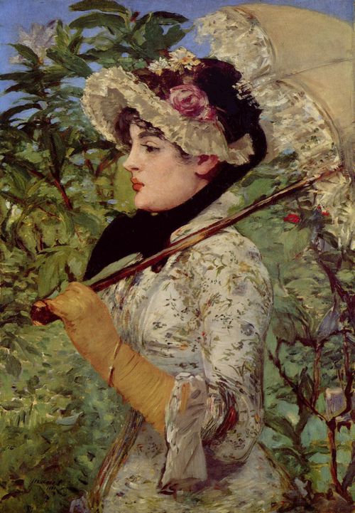 Manet, Edouard: Fr�hling (Jeanne)