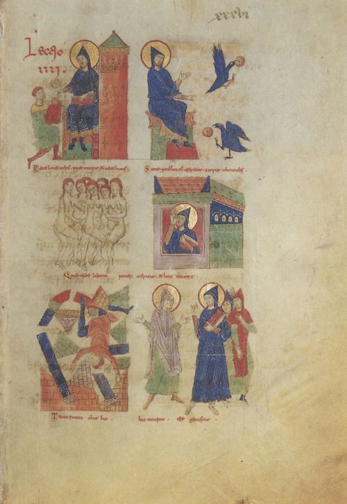 Unbekannter Buchmaler des Vatikans: Fragment aus dem »Codex Benedictus«