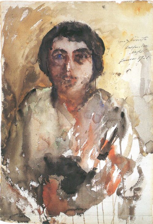 Corinth, Lovis: Bildnis Charlotte Berend-Corinth