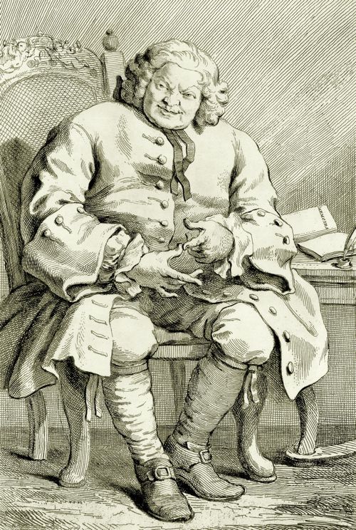 Hogarth, William: Portr�t des Simon Lord Lovat