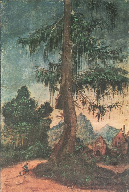 Altdorfer, Albrecht: Die Landschaft mit dem Holzacker
