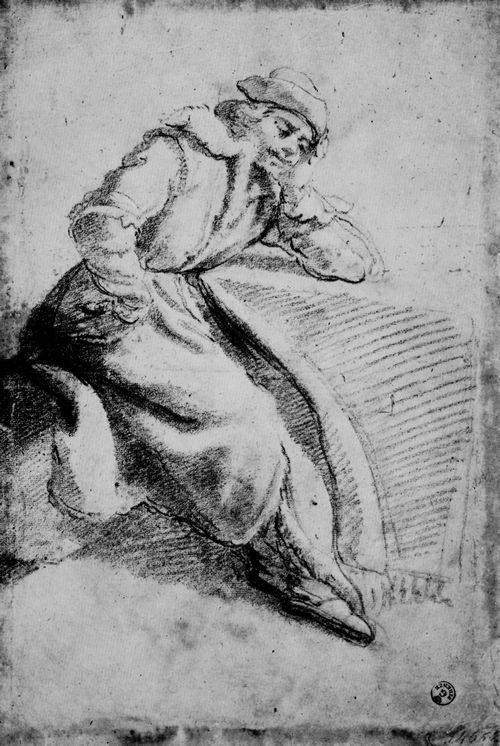 Allori, Cristofano: Michelangelo in Meditation