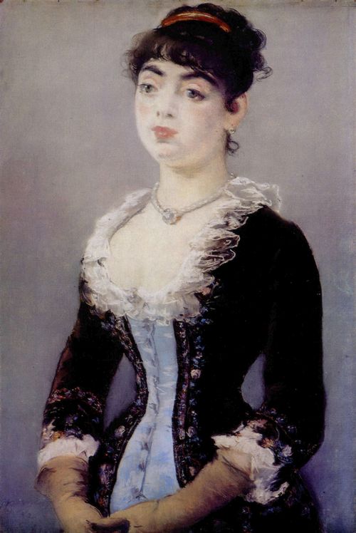 Manet, Edouard: Portr�t der Madame Michel-L�vy