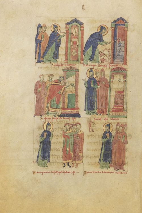 Unbekannter Buchmaler des Vatikans: Fragment aus dem »Codex Benedictus«