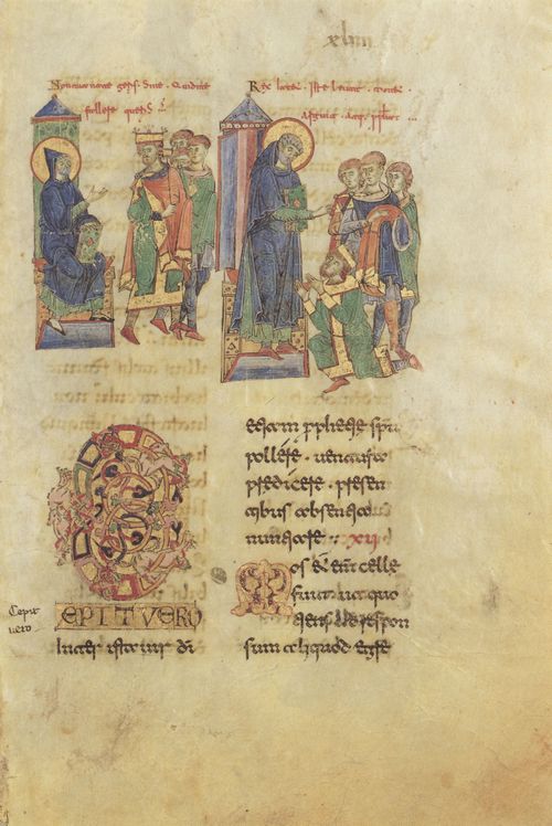 Unbekannter Buchmaler des Vatikans: Fragment aus dem »Codex Benedictus«
