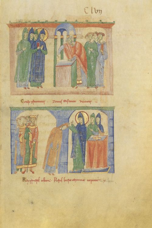 Unbekannter Buchmaler des Vatikans: Fragment aus dem »Codex Benedictus«