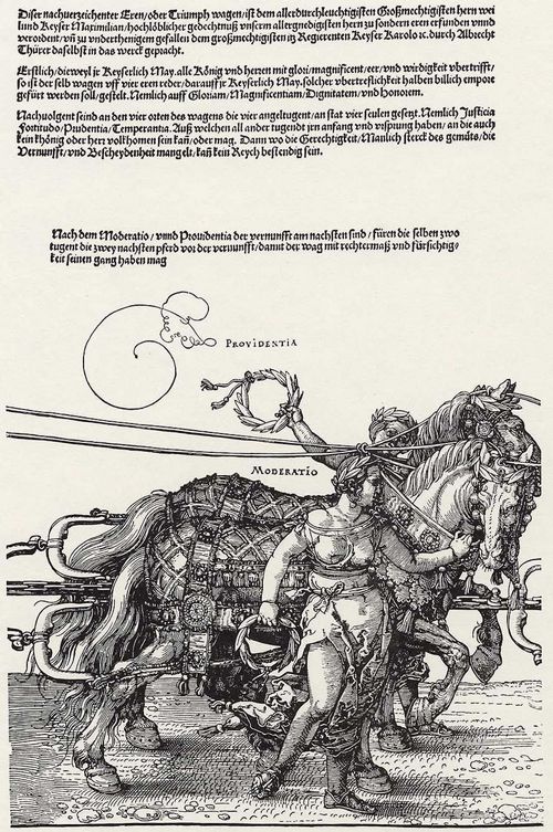 D�rer, Albrecht: »Triumphzug des Kaisers Maximilian I.«, Block 3.