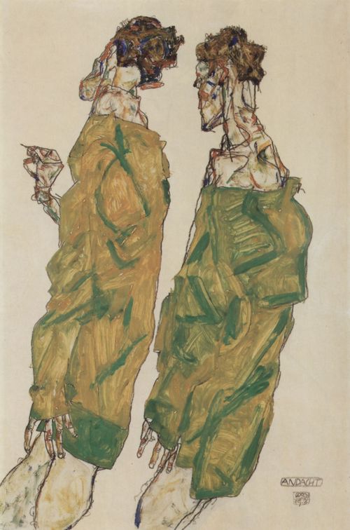Schiele, Egon: Andacht