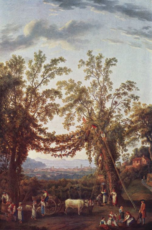 Hackert, Jacob Philipp: Herbst: Weinlese bei Sorrent