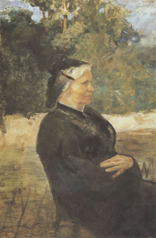Klinger, Max: Bildnis der Mutter des K�nstlers