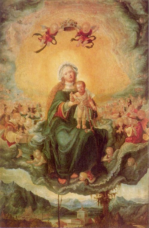 Altdorfer, Albrecht: Maria in der Glorie