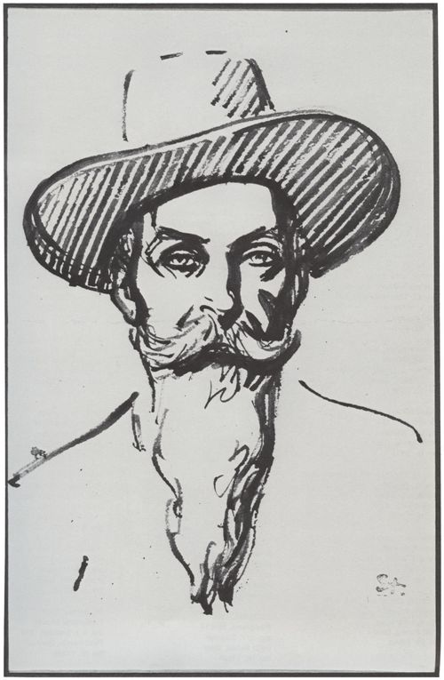 Steinlen, Theophile Alexandre: Zo d�Axa