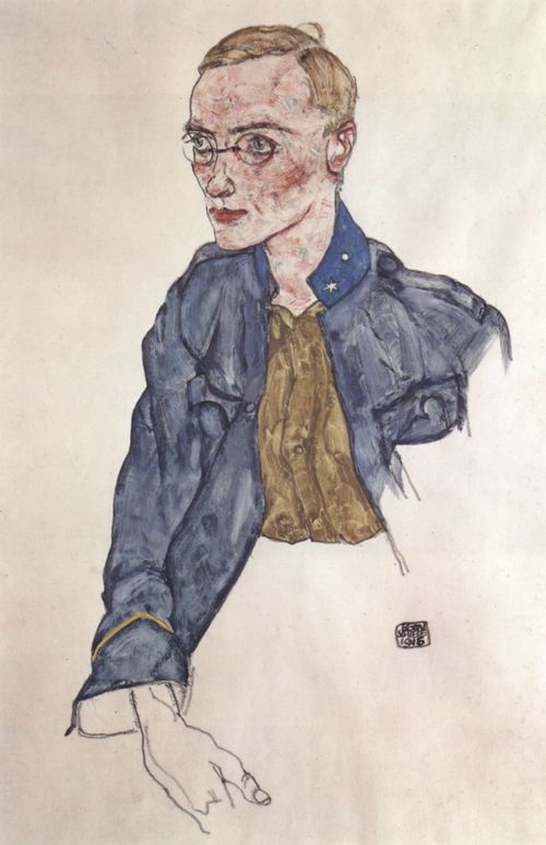Schiele, Egon: Freiwilliger Gefreiter