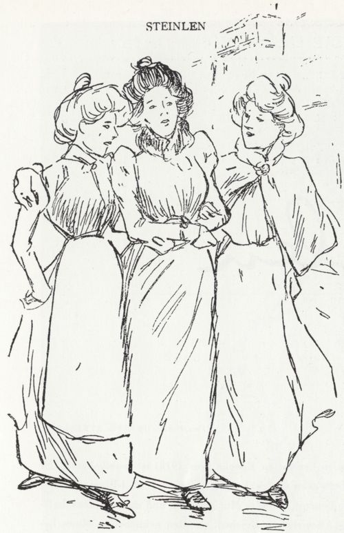 Steinlen, Theophile Alexandre: Gil Blas, En Promenade