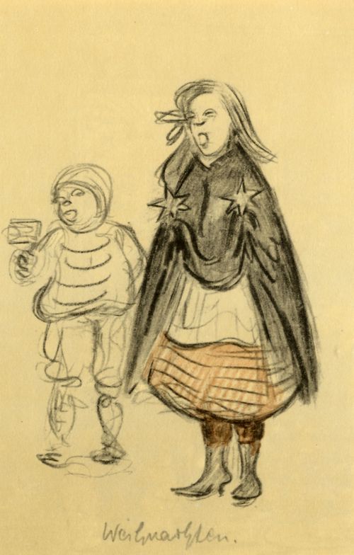 Zille, Heinrich: Weihnachtsliedersingen