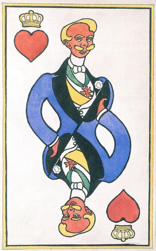 Vallotton, F�lix: Entw�rfe f�r ein zw�lfteiliges Kartenspiel (4)