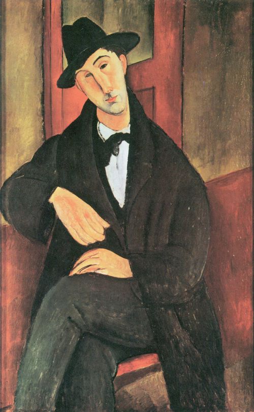 Modigliani, Amedeo: Bildnis Mario Varvogli