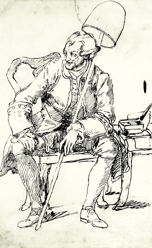 Hogarth, William: Portr�t des John Wilkes