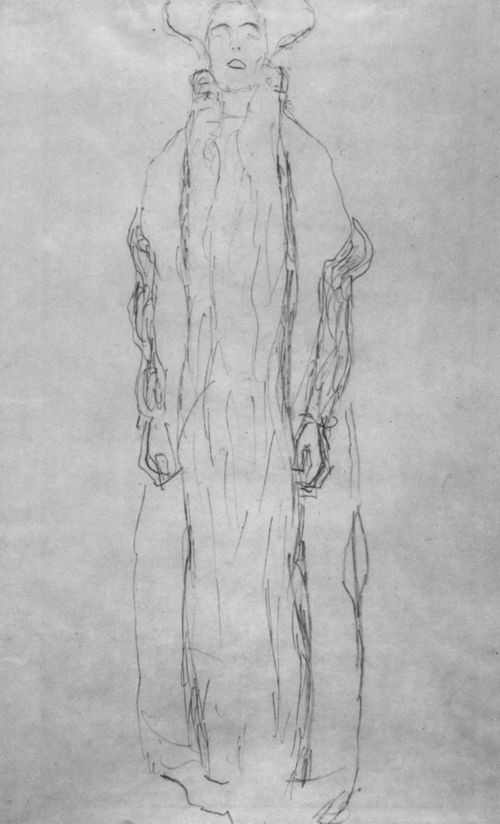 Klimt, Gustav: Stehende Dame