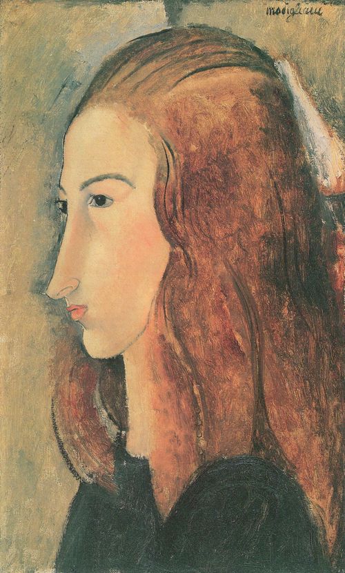 Modigliani, Amedeo: Bildnis Jeanne H�buterne (I)