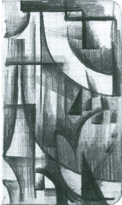 Macke, August: Abstrakte Komposition
