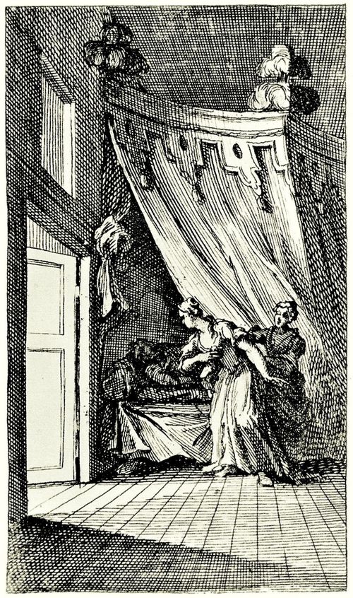 Hogarth, William: Titelillustration zu Sir Charles Cotterells �bersetzung der »Cassandra« von La Calpren�de, Frontispiz zu Band III