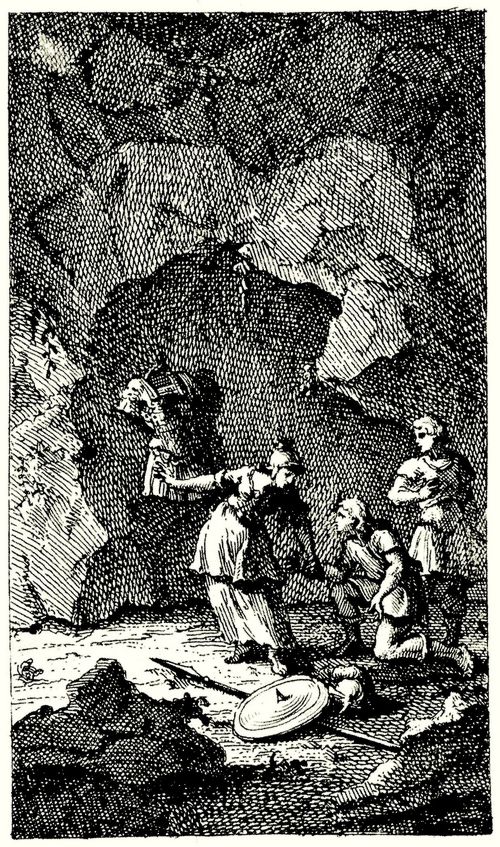 Hogarth, William: Titelillustration zu Sir Charles Cotterells �bersetzung der »Cassandra« von La Calpren�de, Frontispiz zu Band V