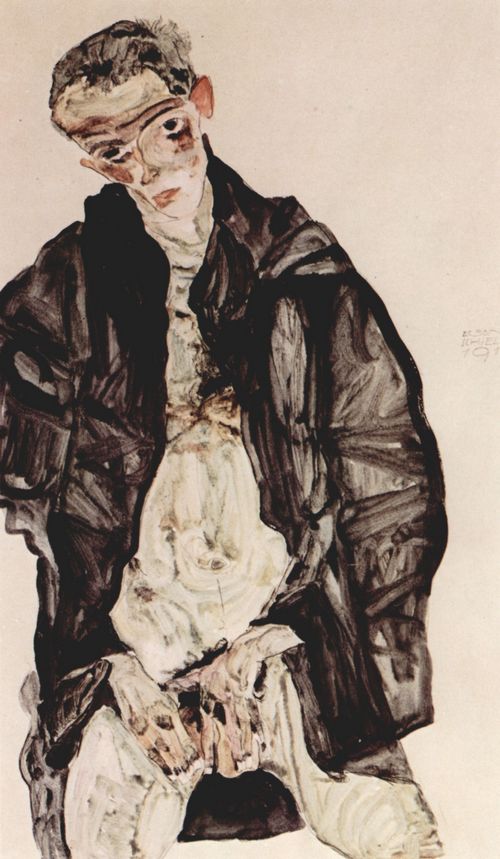 Schiele, Egon: Selbstbefriedigung