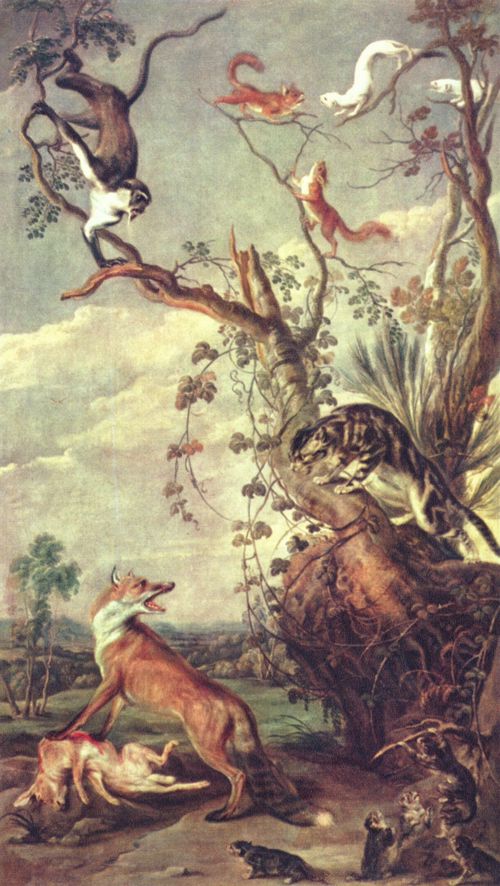 Snyders, Frans: Fuchs und Katze