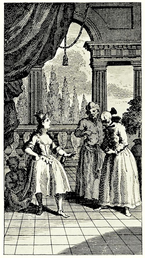 Hogarth, William: Frontispiz zu »Die Reisen des Herrn John Gulliver« von P.F.G. Desfontaines