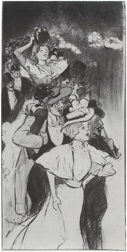 Steinlen, Theophile Alexandre: Nachtschw�rmer