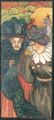 Vallotton, F�lix: Glasfensterentwurf