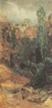 Klinger, Max: Felsenschlucht