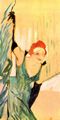 Toulouse-Lautrec, Henri de: Yvette Guilbert gr��t das Publikum
