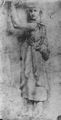 Raffael: Stanza d'Eliodoro, Karyatide (Weibliche Allegorie), Studie