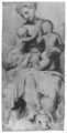 Raffael: Sala di Constantino, Studie f�r die »Konstantinschlacht«, Caritas