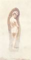 Eakins, Thomas: Stehender weiblicher Akt, R�ckenfigur