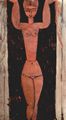 Modigliani, Amedeo: Stehend Karyatide