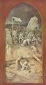 Bosch, Hieronymus: Antoniusaltar, Triptychon, linker Au�enfl�gel: Gefangennahme Christi