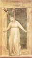 Giotto di Bondone: Fresken in der Arenakapelle in Padua, Szene: Die Verzweiflung