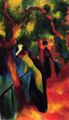 Macke, August: Sonniger Weg