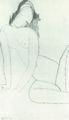 Modigliani, Amedeo: Sitzender Akt