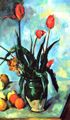 C�zanne, Paul: Stillleben, Vase mit Tulpen