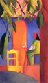 Macke, August: T�rkisches Caf� (II)