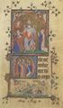Unbekannter Buchmaler des Vatikans: Fragment aus einem Stundenbuch