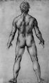 Leonardo da Vinci: M�nnlicher Akt, R�ckenfigur